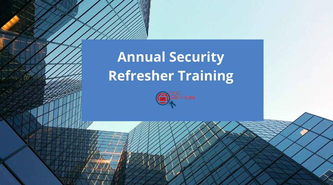 Annual Security Refresher Training FSO Services