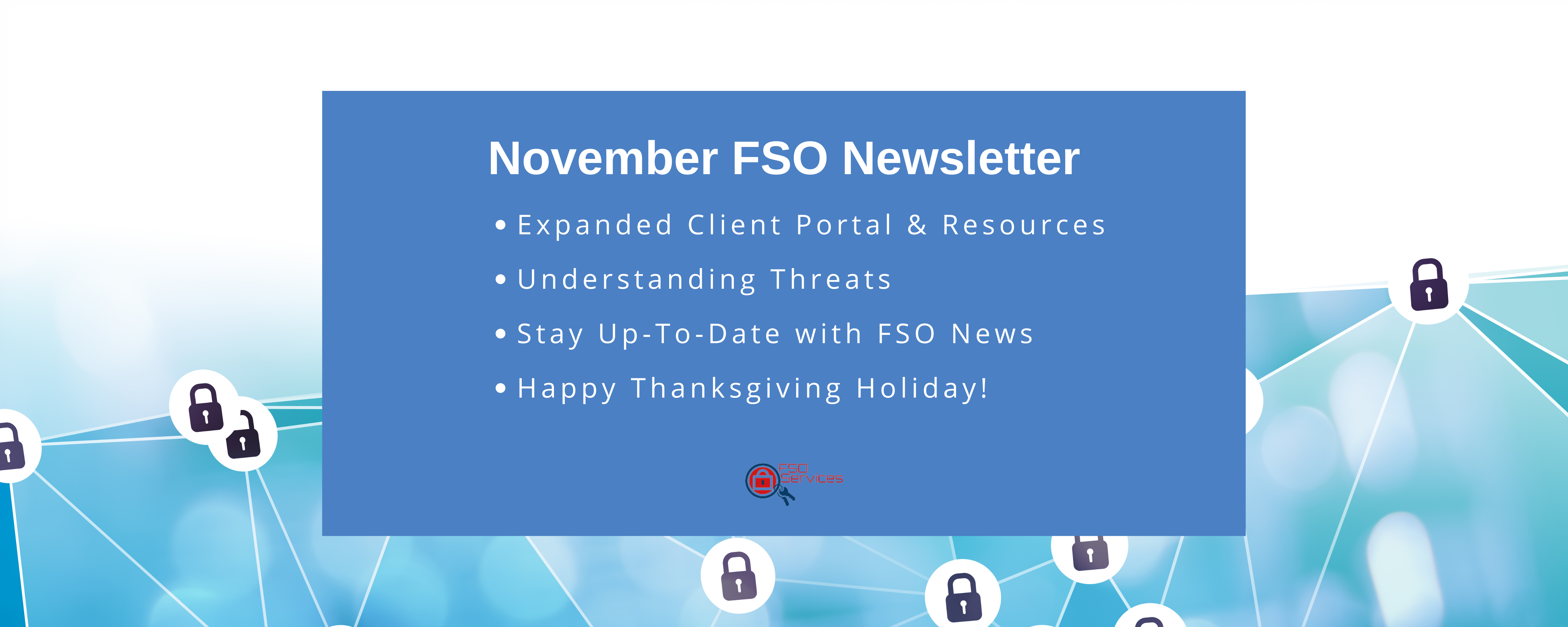 Featured image for “November FSO Newsletter”